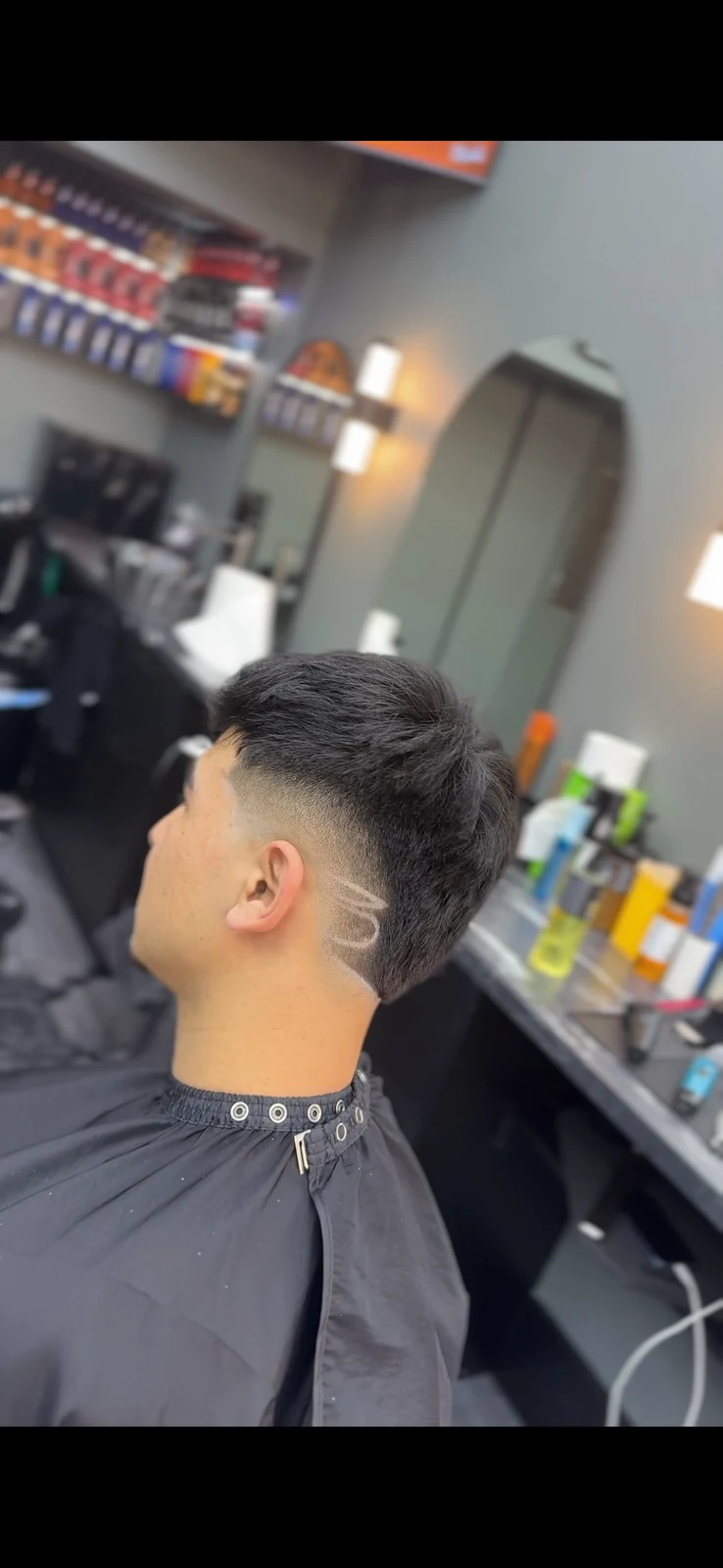 Apex haircut — detail work